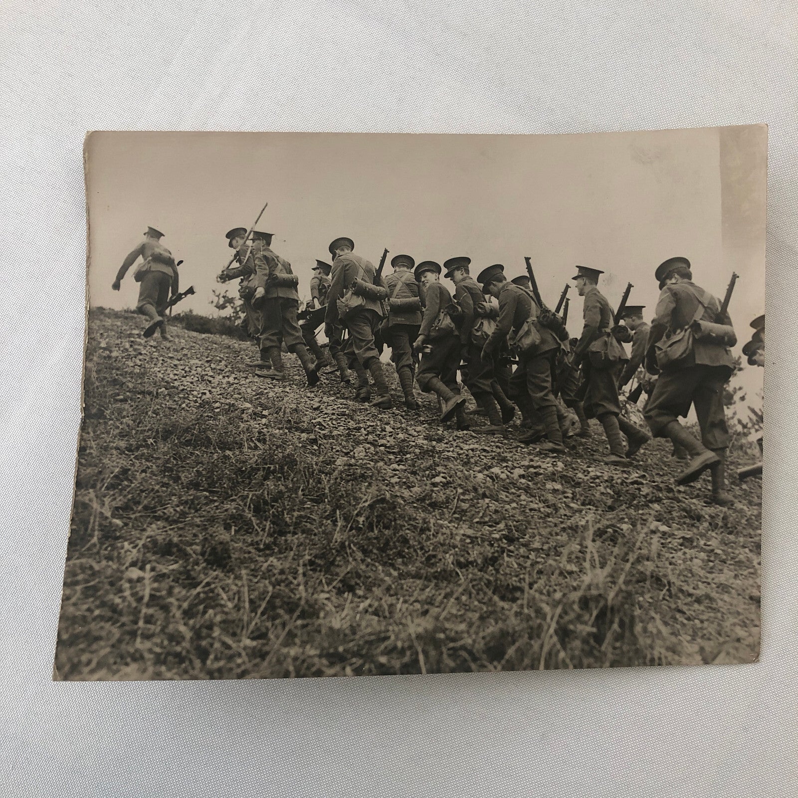 Military Photo Photograph Vintage Harrow School Officer Training UK Vintage