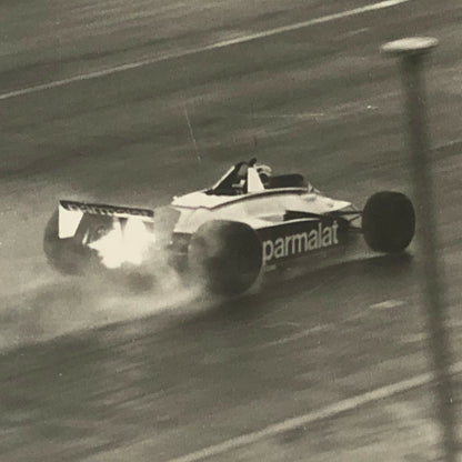 Vintage Brabham Racing Parmalat Car F1 Formula One Photo Photograph 