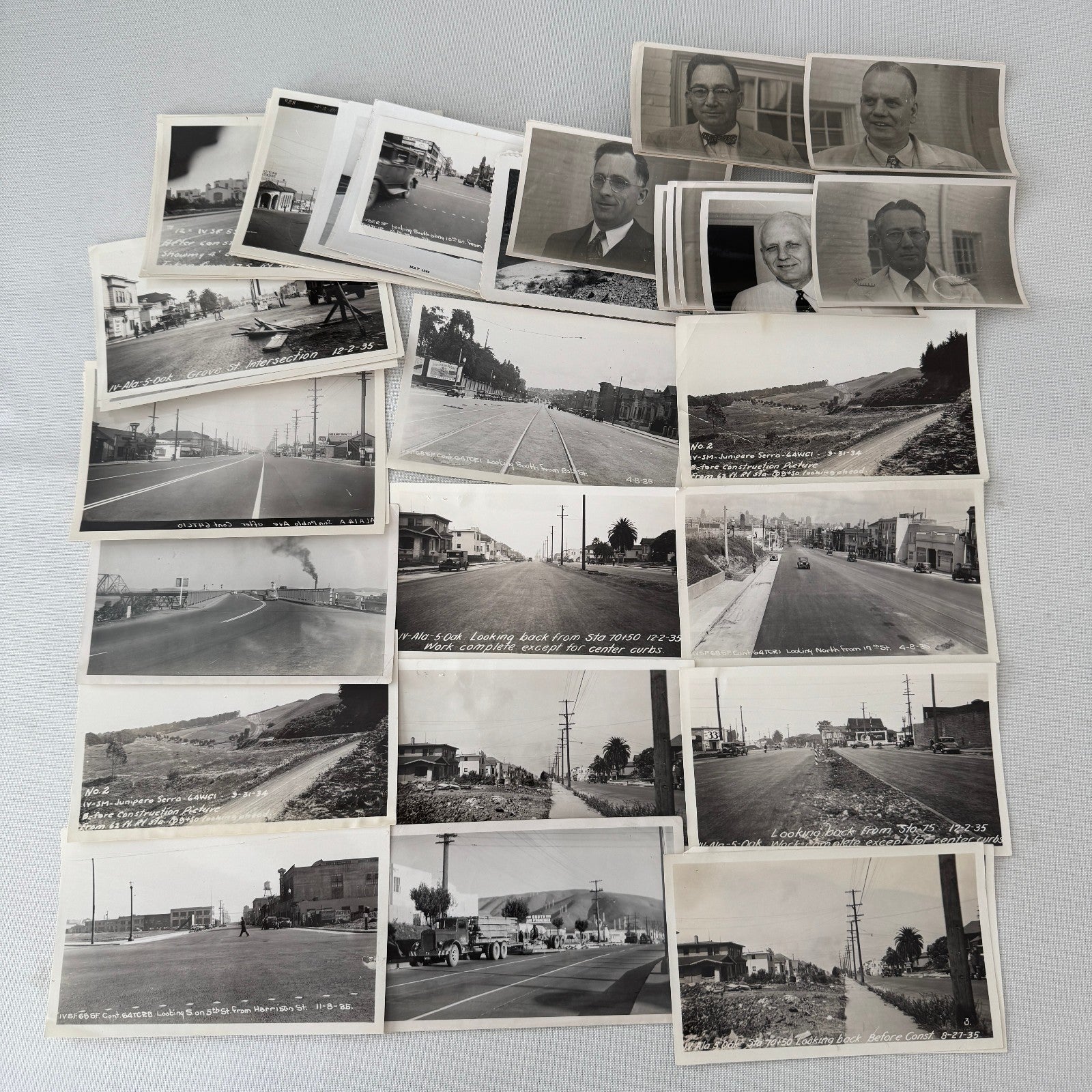 California Highway Civil Engineering Vintage Photo Lot 50+ 1930s - 1960s