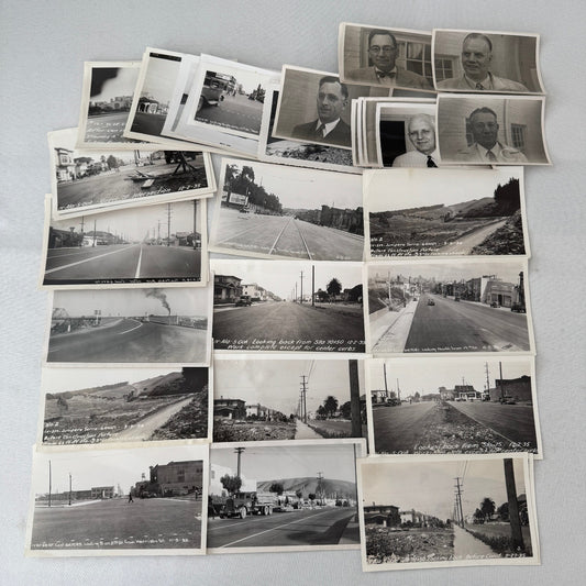 California Highway Civil Engineering Vintage Photo Lot 50+ 1930s - 1960s