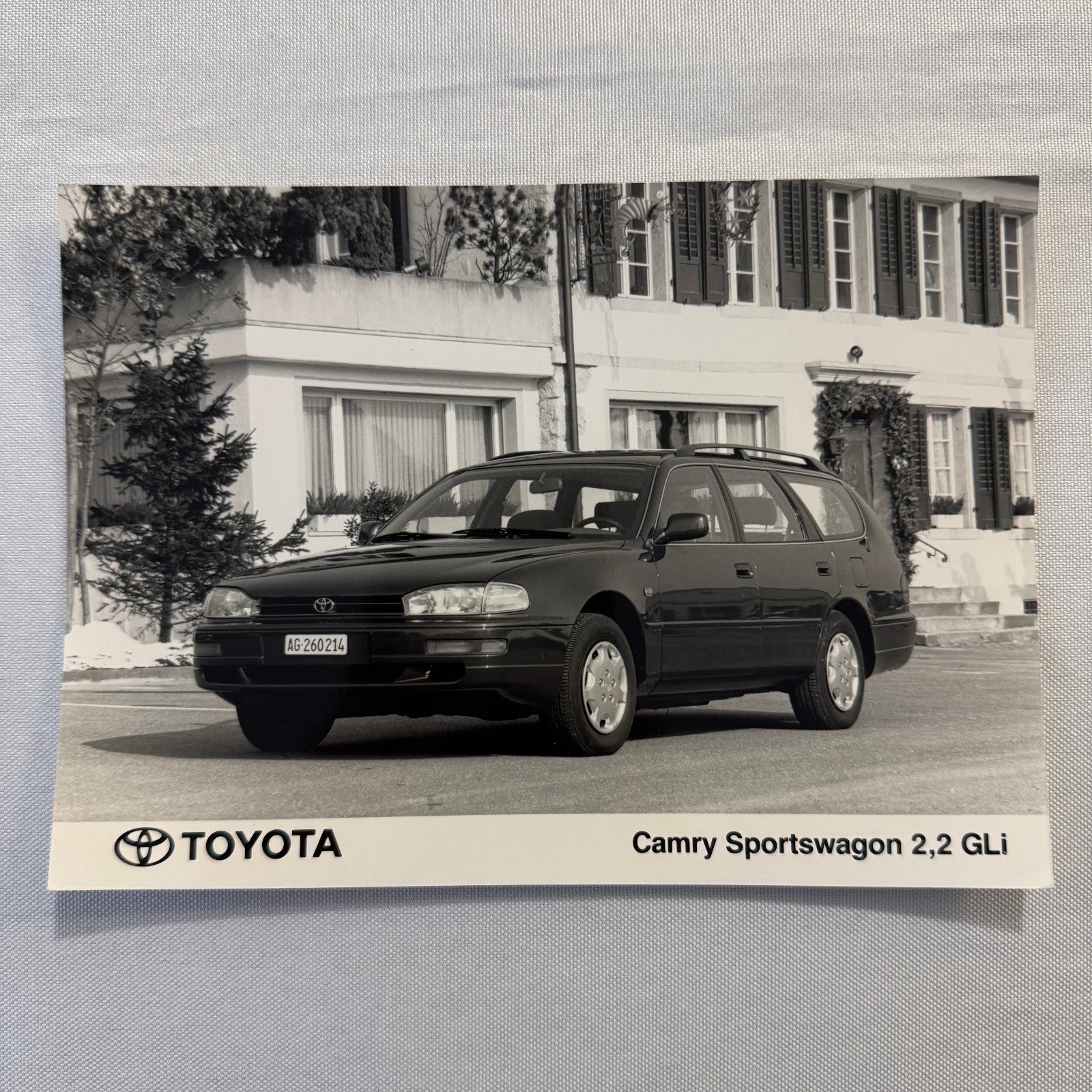 Vintage Toyota Camry Sportswagon GLi Factory Press Photo Photograph Print