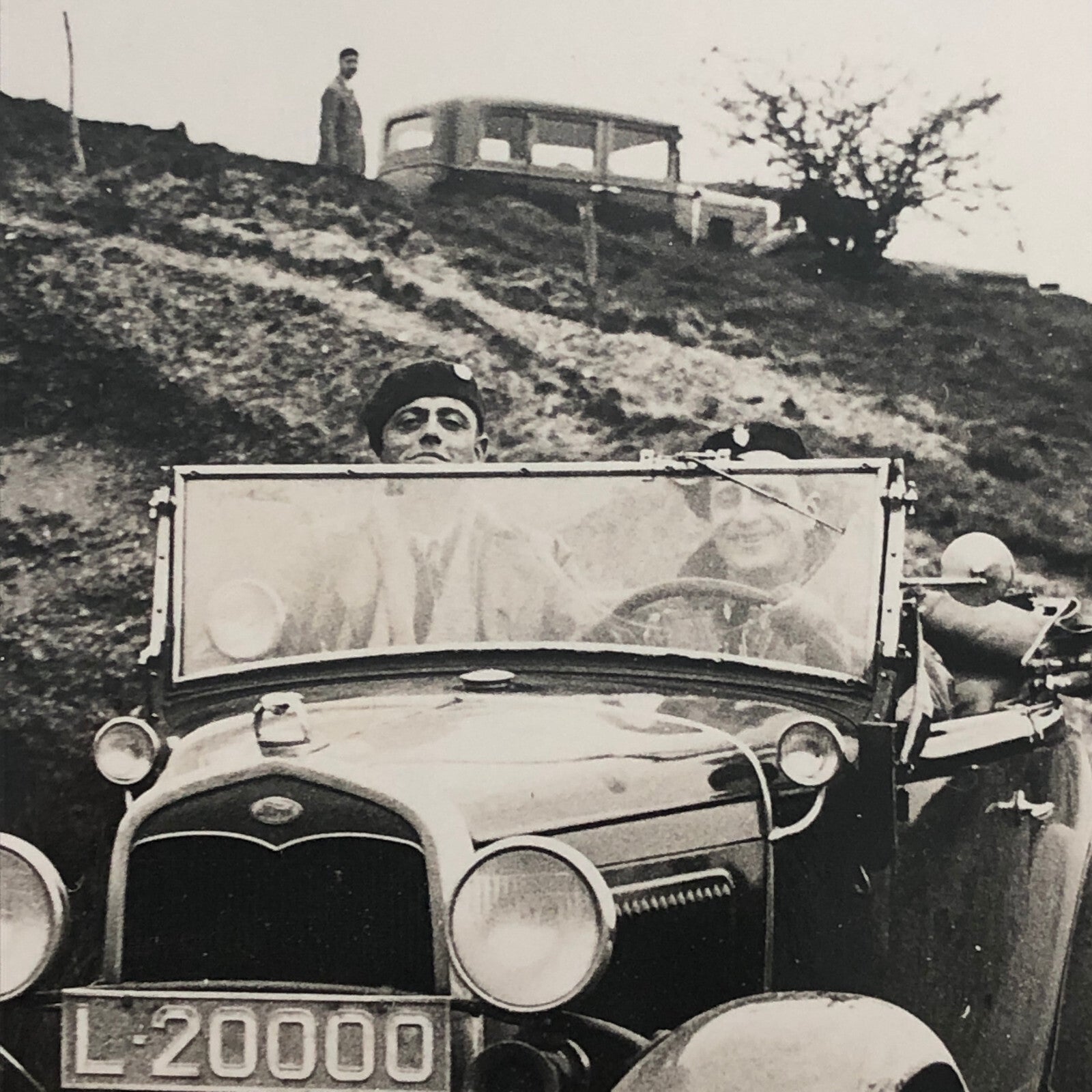 Vintage Antique Ford Car Photo Photograph Print Ford Model A