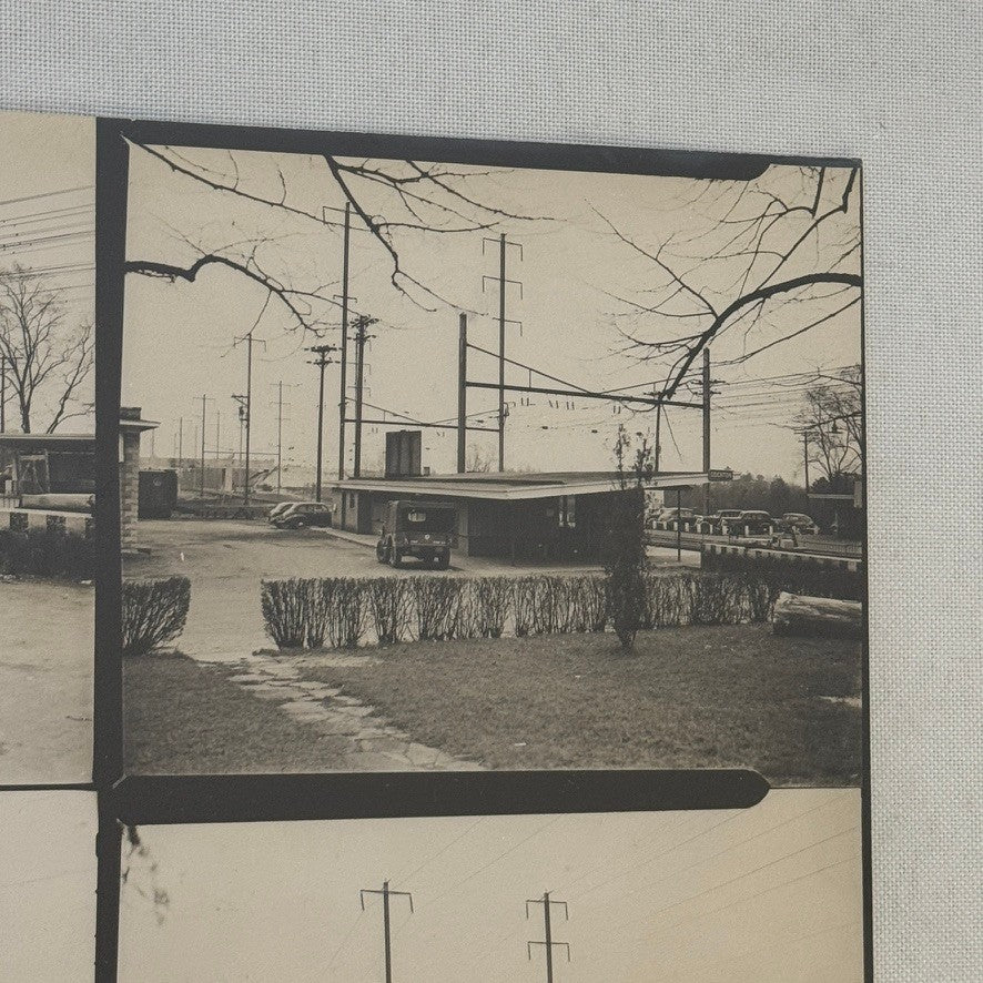 Vintage Pennsylvania Railroad Photo Contact Sheet Photograph Al Paul Lefton PRR