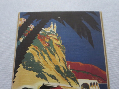 1932 Monaco Grand Prix Automobile Racing Car Postcard Post Card - Reproduction 