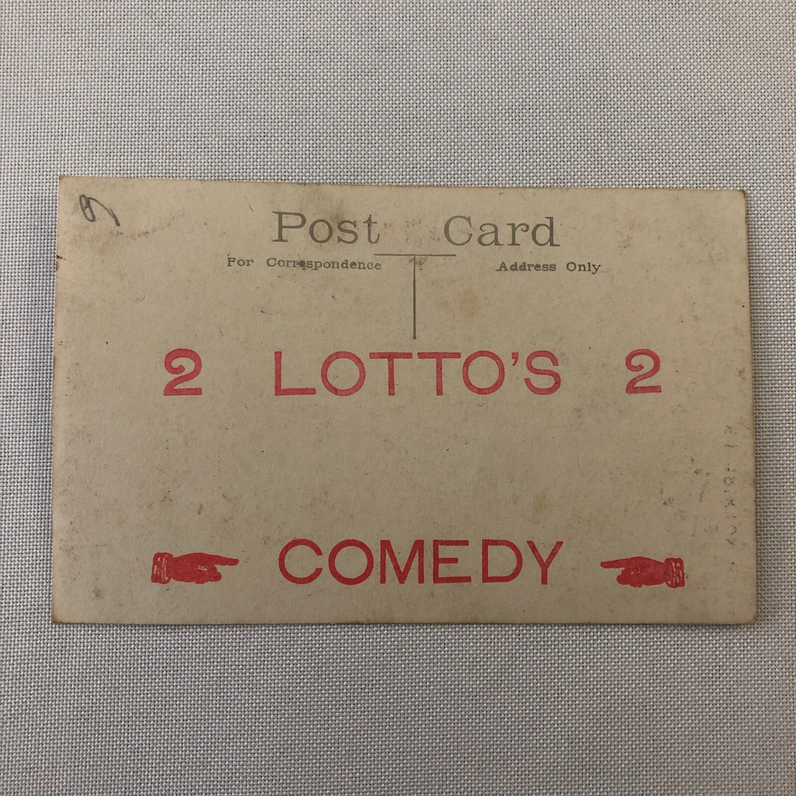 Circus Real Photo Postcard RPPC Acrobats Balancing Bicycle Act Man Woman Clown