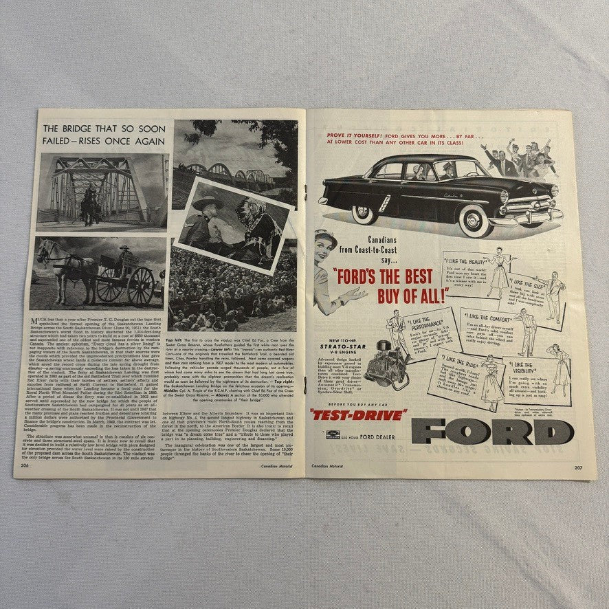 1952 Canadian Motorist Magazine Queen Elizabeth CNE Autoshow Motor Show Sept