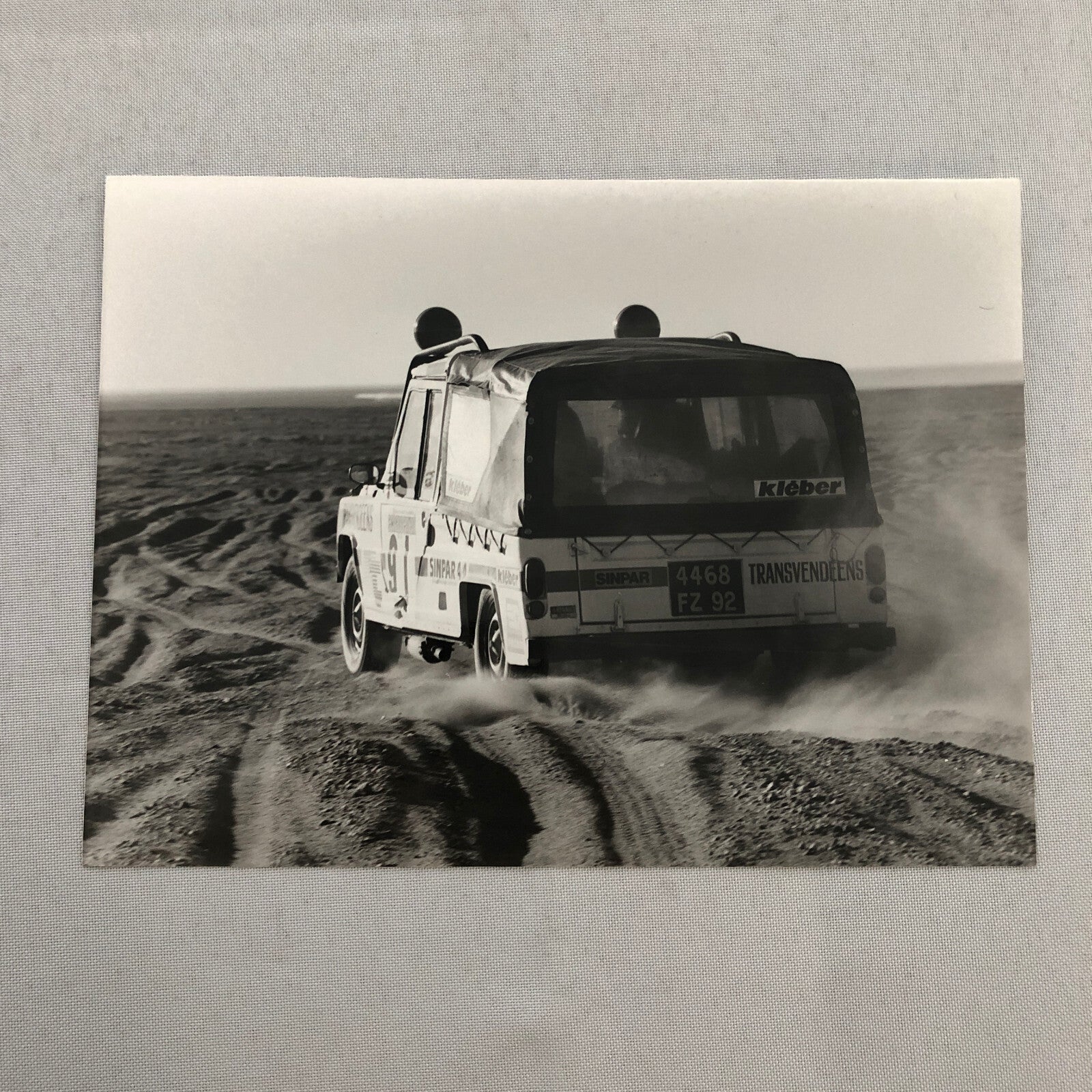 1980 Transafrica Rally Rallye Photo Photograph DPPI Car Africa