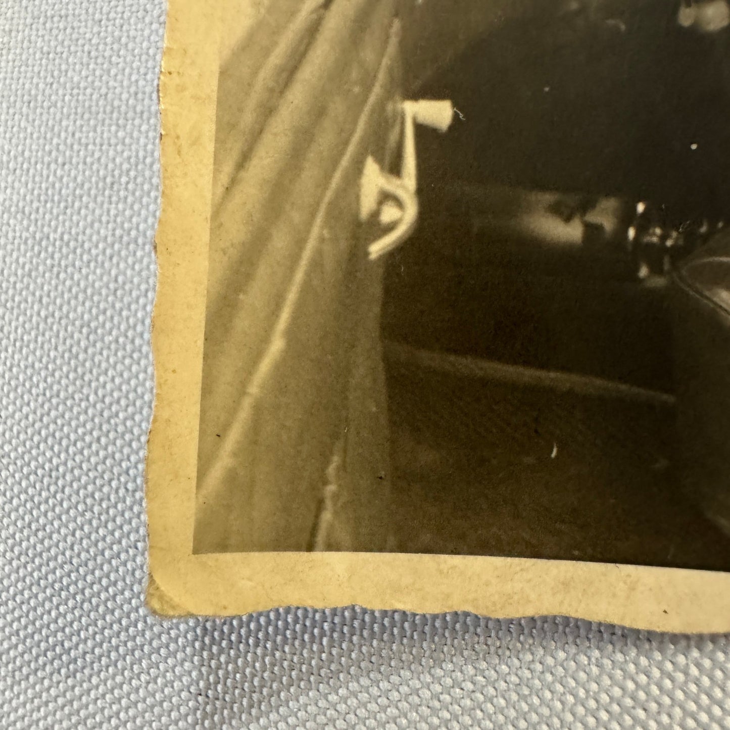 Vintage Volkswagen VW Car Interior Photo Possibly Coachbuilder Car Germany