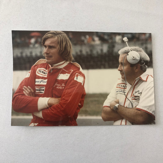 James Hunt Racing Driver Portrait Photo Photograph Dr Benno Muller Teddy Mayer