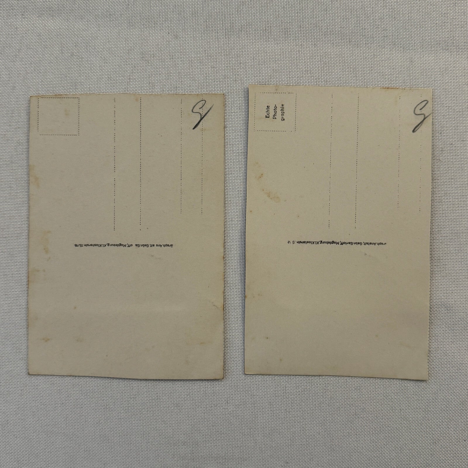 Roller Skating Circus Act Postcard Post Card Lot 2x Charmett European Skate