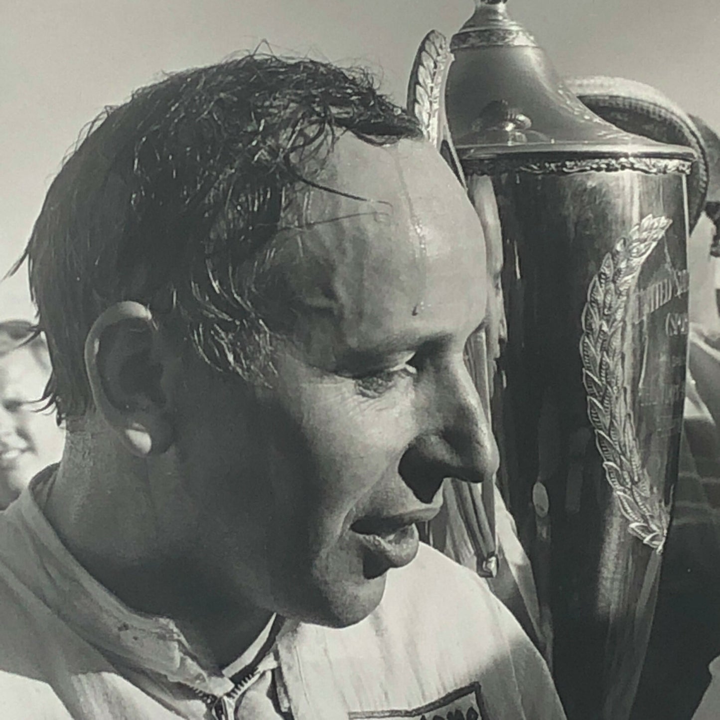 Vintage John Surtees at Riverside CanAm Victory Photo Photograph Bernard CAHIER