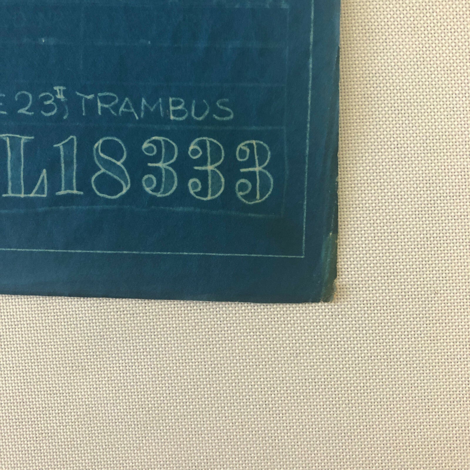 1933 Bus Interior Design Blueprint Trambus Blue Print Truck 