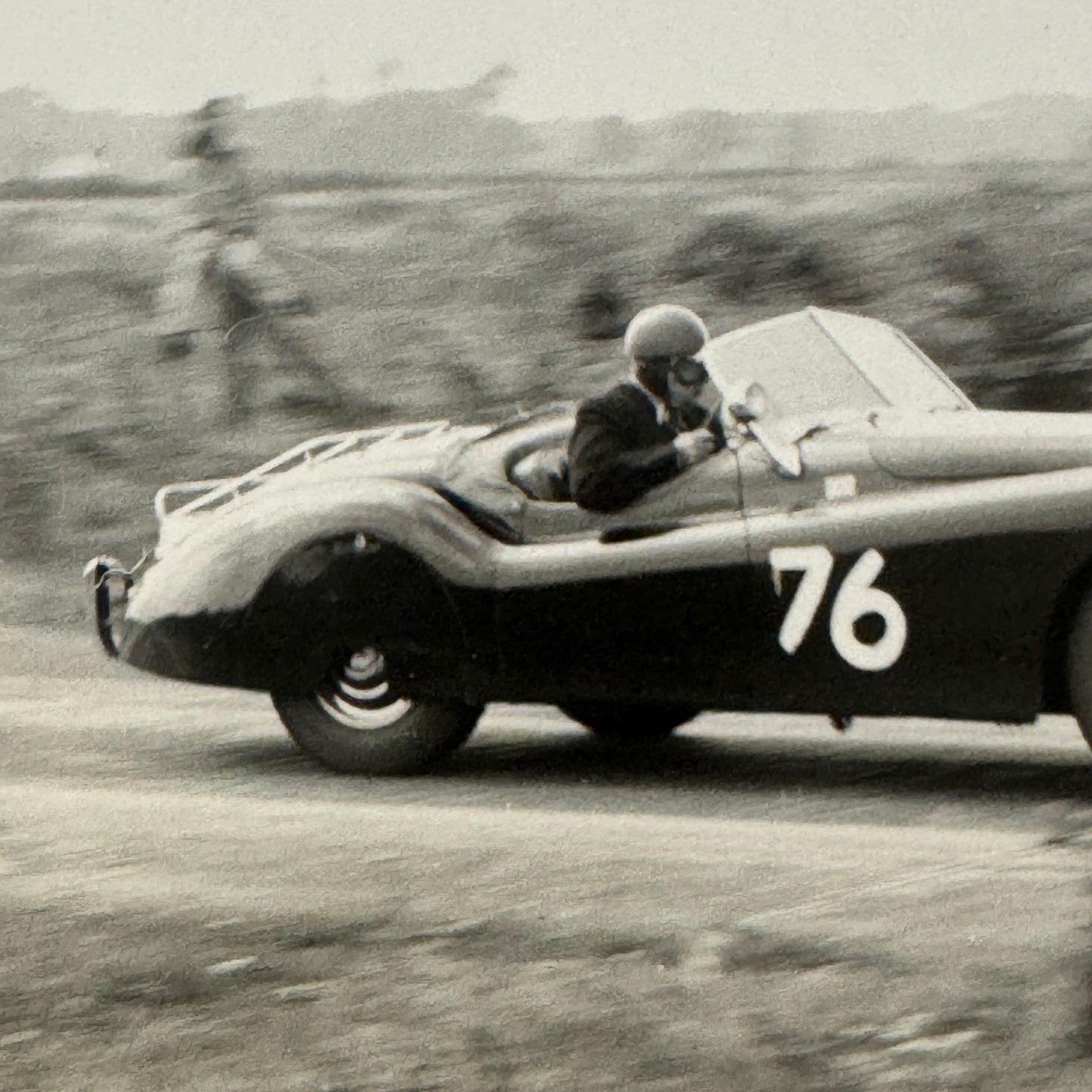 Jaguar XK140 Racing Photo Photograph Vintage Motorsport Jaguar XK 140 XK-140