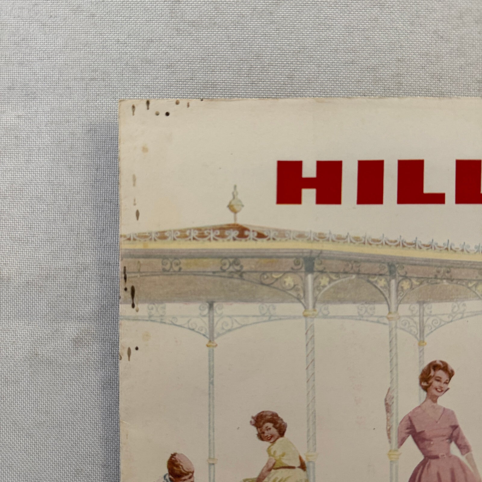 Hillman Minx De Luxe Sedan Car Sales Brochure Catalog Advertising Vintage