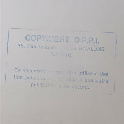 Vintage Racing Photo Photograph 1975 24 Hours of LeMans ? Jacky Ickx Derek Bell 