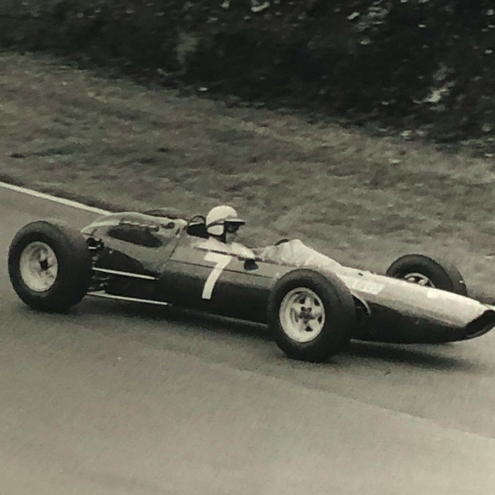 Vintage Racing Photo Photograph John Surtees Car