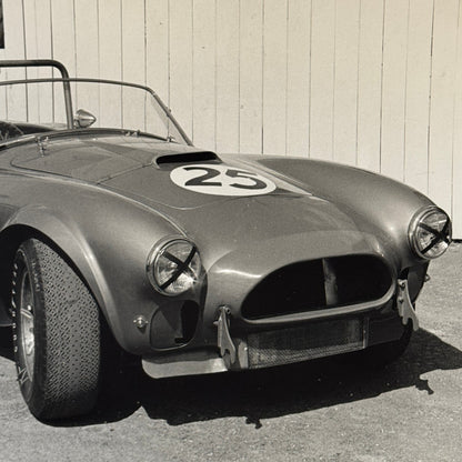 Shelby Cobra Racing Photo Roy Salvadori 1964 TT Race Photograph Modern Print