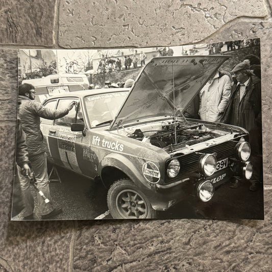 1980 RAC Rally Rallye Car Racing Photo Photograph Vintage Car