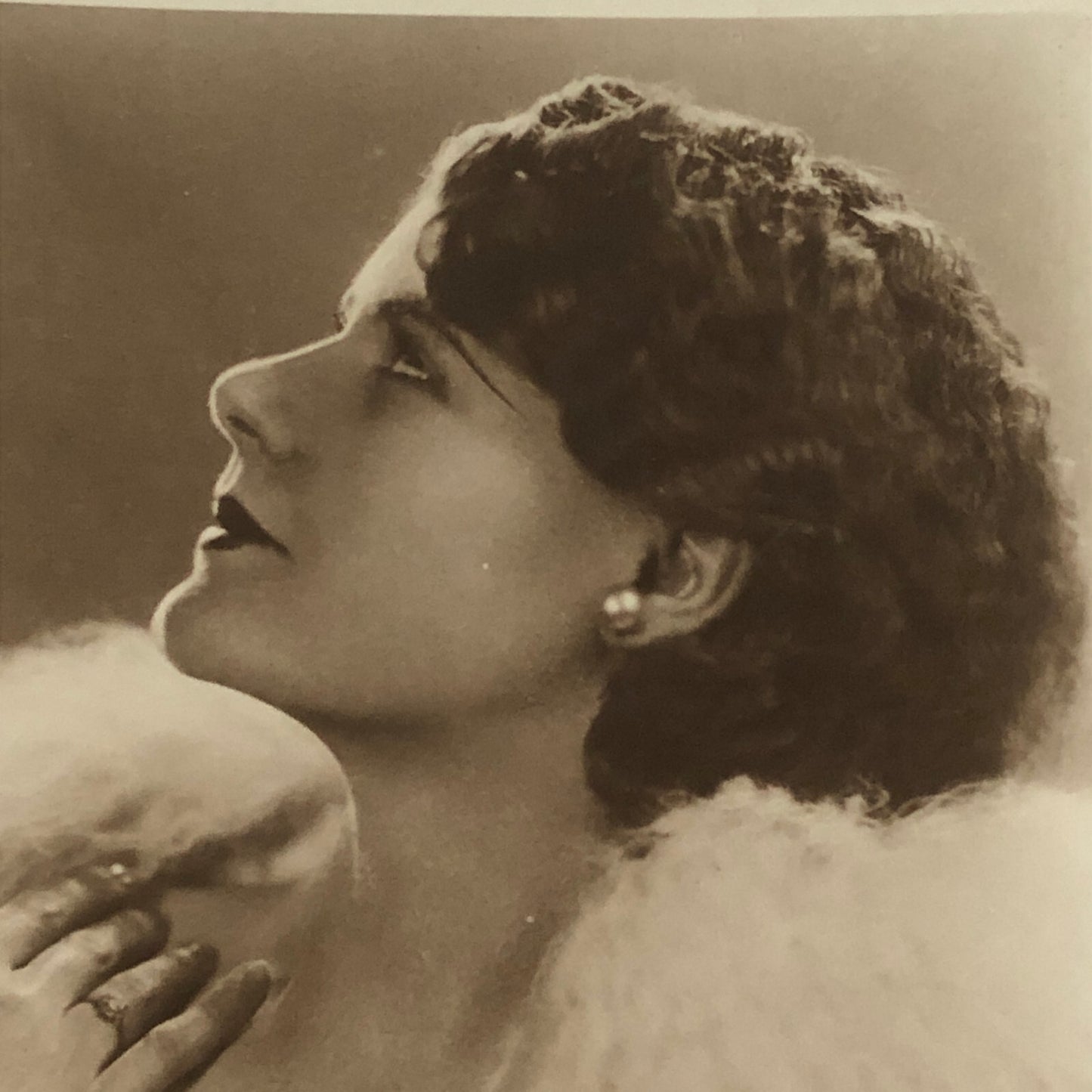 Circus Performer Acrobats Trapeze RPPC Real Photo Postcard Mercedes Godart