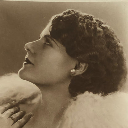 Circus Performer Acrobats Trapeze RPPC Real Photo Postcard Mercedes Godart