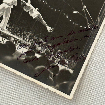 Vintage Circus Rollerskating Roller Skate Act Photo Photograph