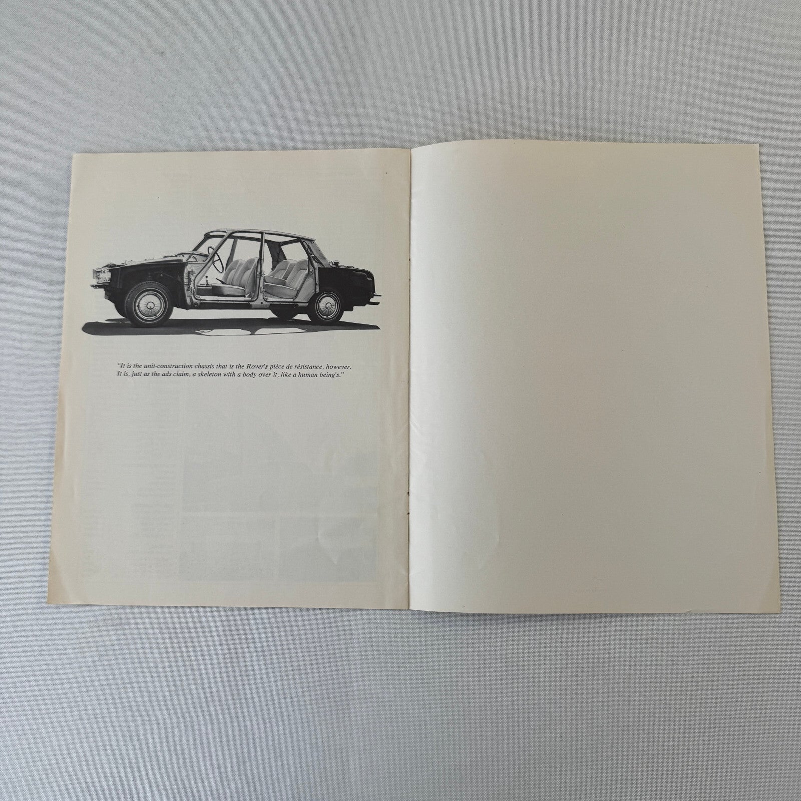 Rover 2000 TC Road Test Car Sales Brochure Catalog Car & Driver 1966 1967