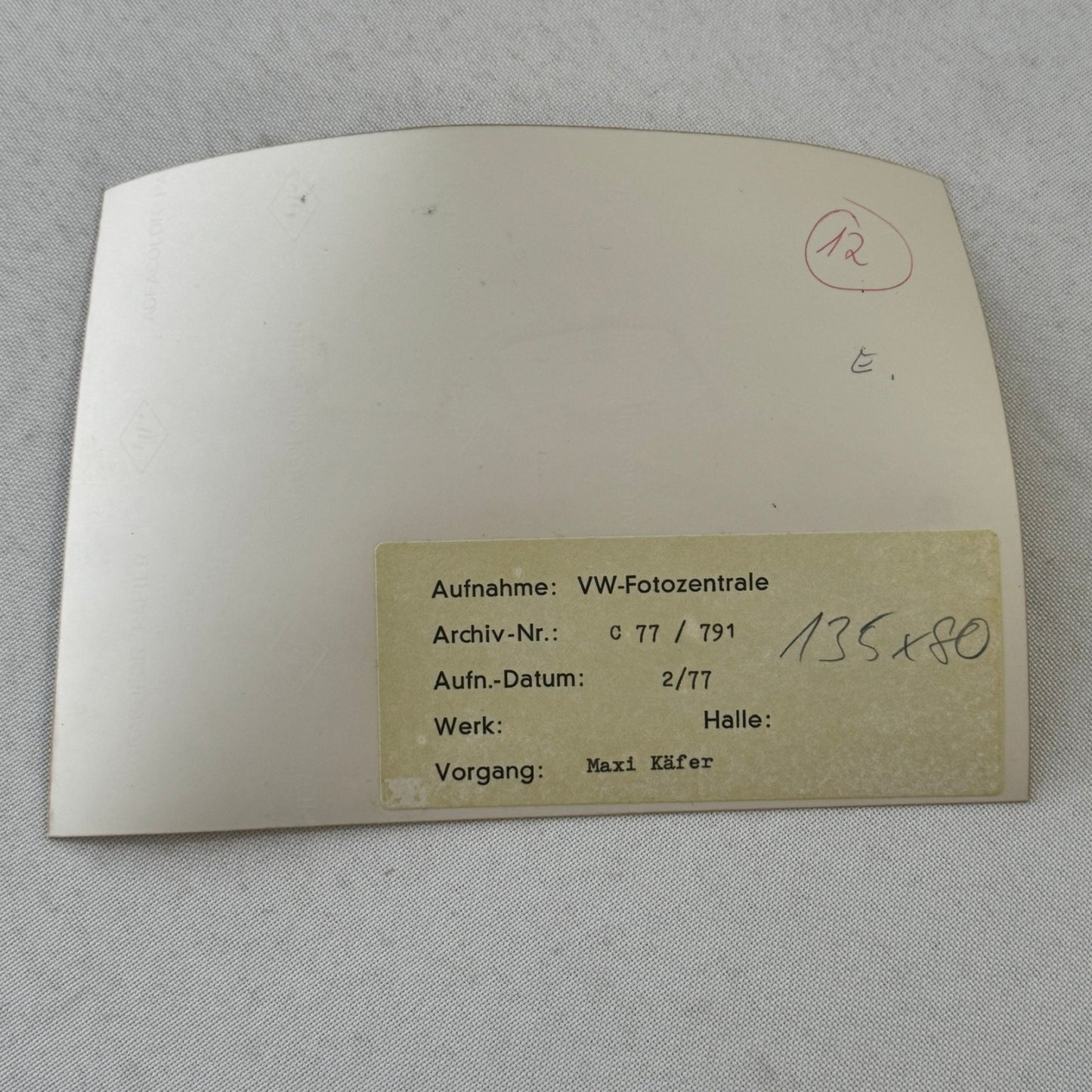 Vintage Volkswagen Beetle Extended Custom Convertible Photo Photograph 1977