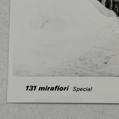 Fiat 131 Mirafiori Special Car Factory Press Photo Photograph Print Vintage 1976