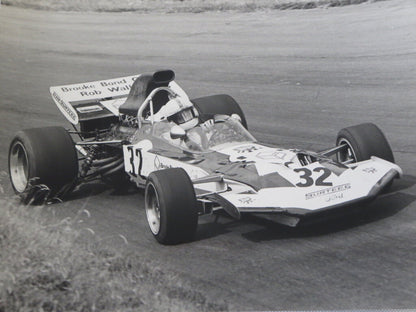 Vintage Racing Photo Photograph John Surtees Ford Car 