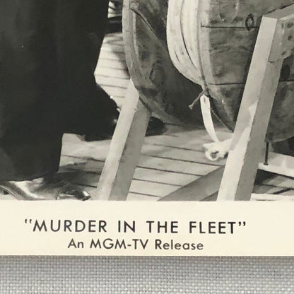 Vintage Movie Photo Photograph Print Murder in the Fleet