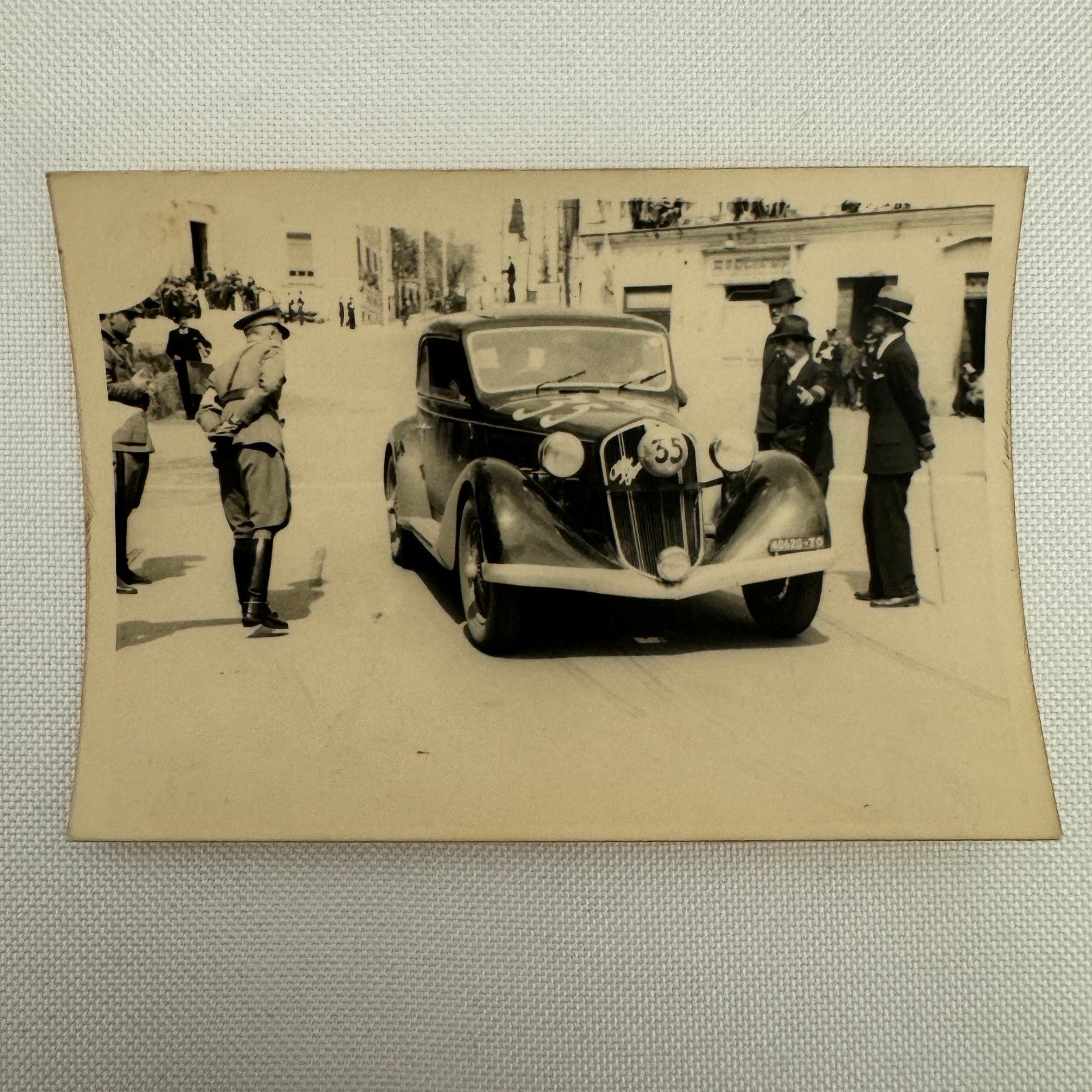 Alfa Romeo 2300 Photo Photograph Print Automobile Rallye Rally Racing