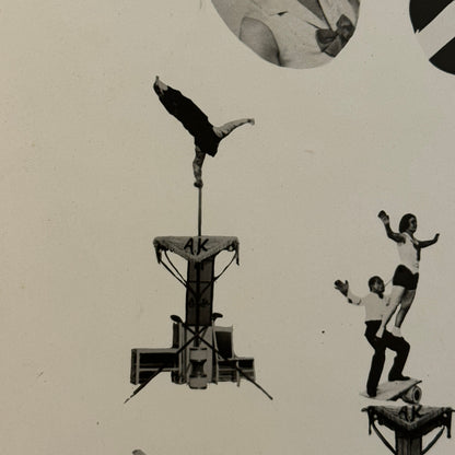 Vintage Circus Performer Act Photo Photograph The Juvelys Juggling Acrobats