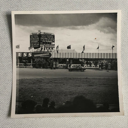 Vintage Racing Car Photo Photograph Print Robert Manzon Gordini 1952 Silverstone