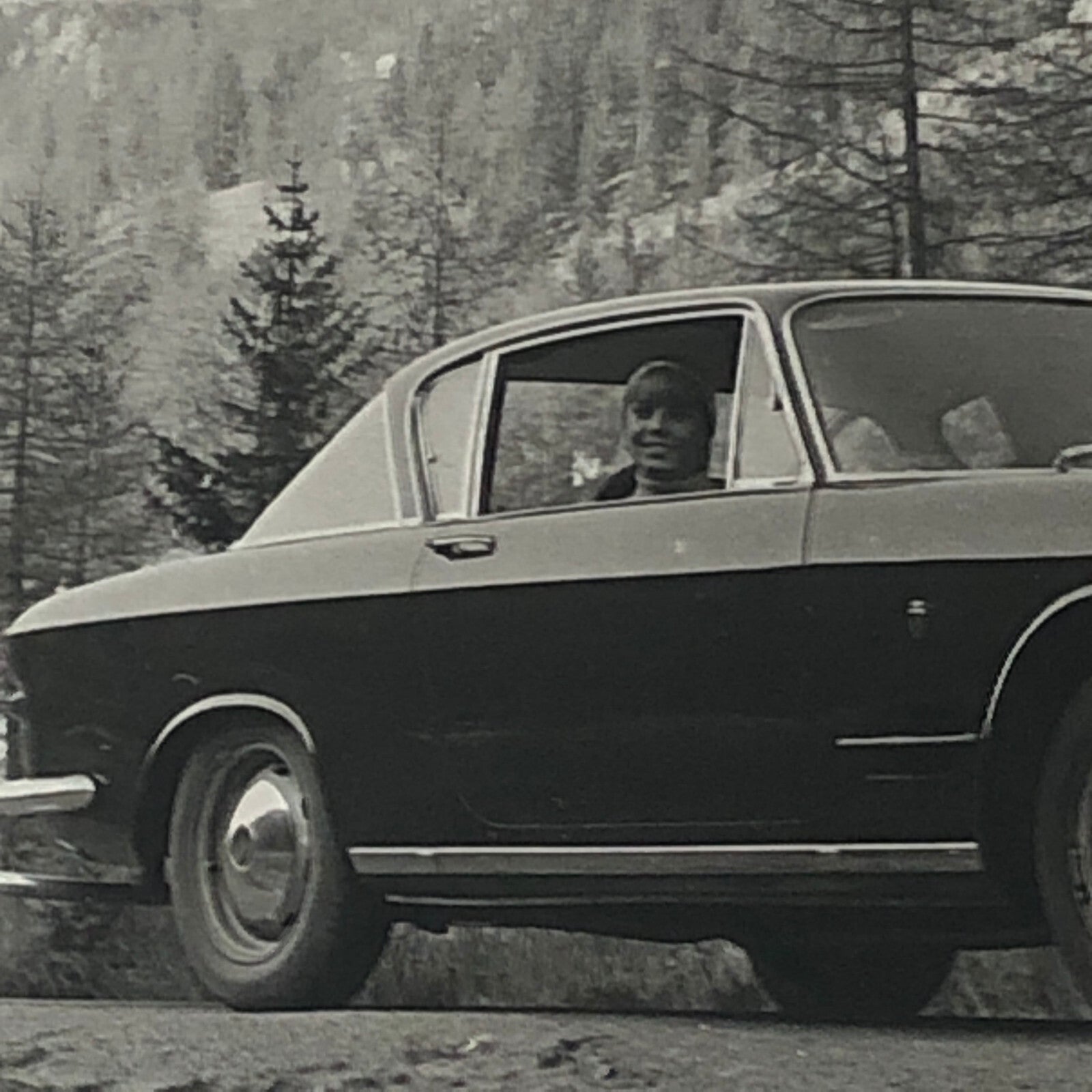 Fiat 2300 S Coupe Factory Press Photo Photograph Fiat 2300S