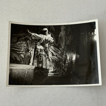 Vintage Rollerskating Roller Skate Circus Performer Photo Photograph