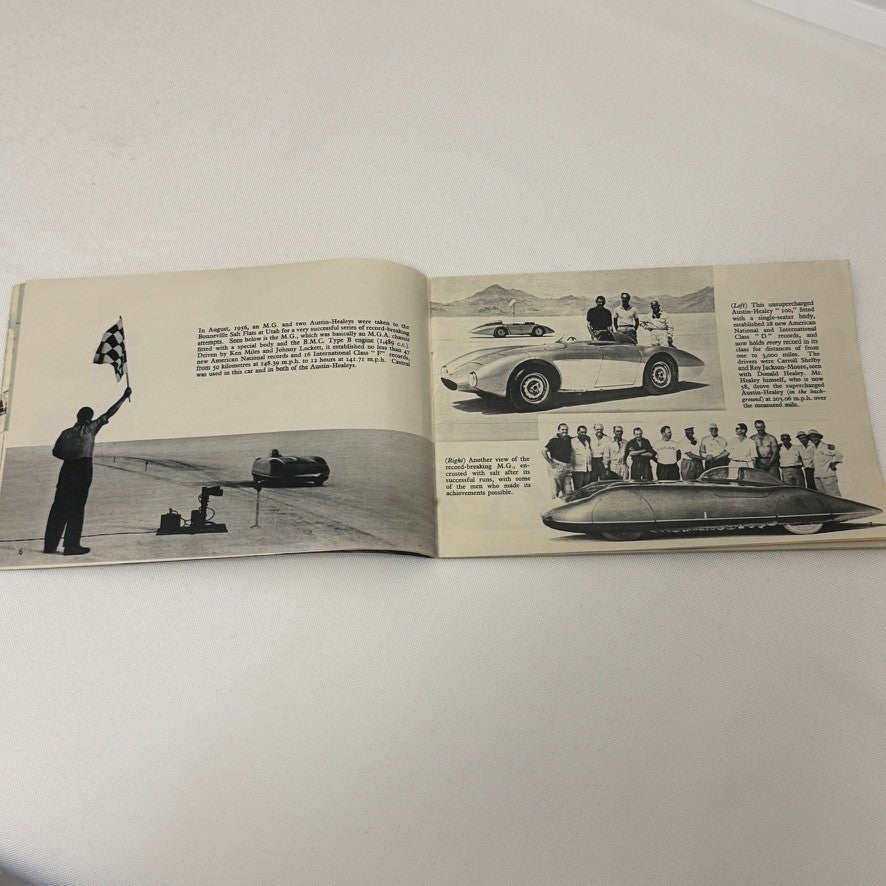 1956 Castrol Racing Achievements Brochure Grand Prix Motorcycle Aston Martin +