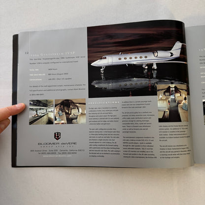 2006 Private Jet Plane Aircraft Airplane Executive Wings Catalog Brochure