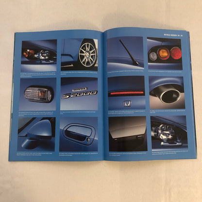 Honda S2000 Car Sales Brochure GERMAN Text European Market