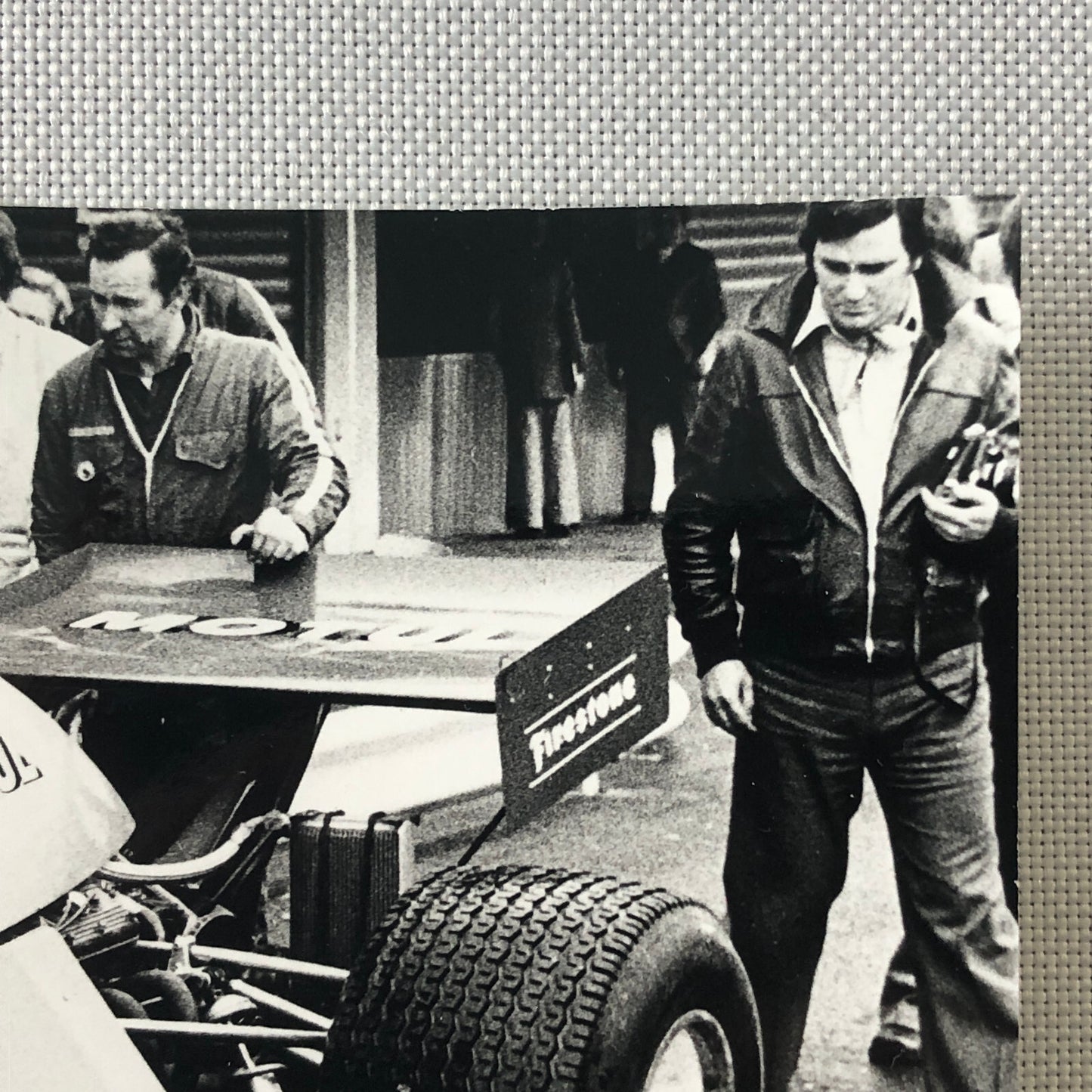 Vintage Racing Photo Photograph BRM Race Car