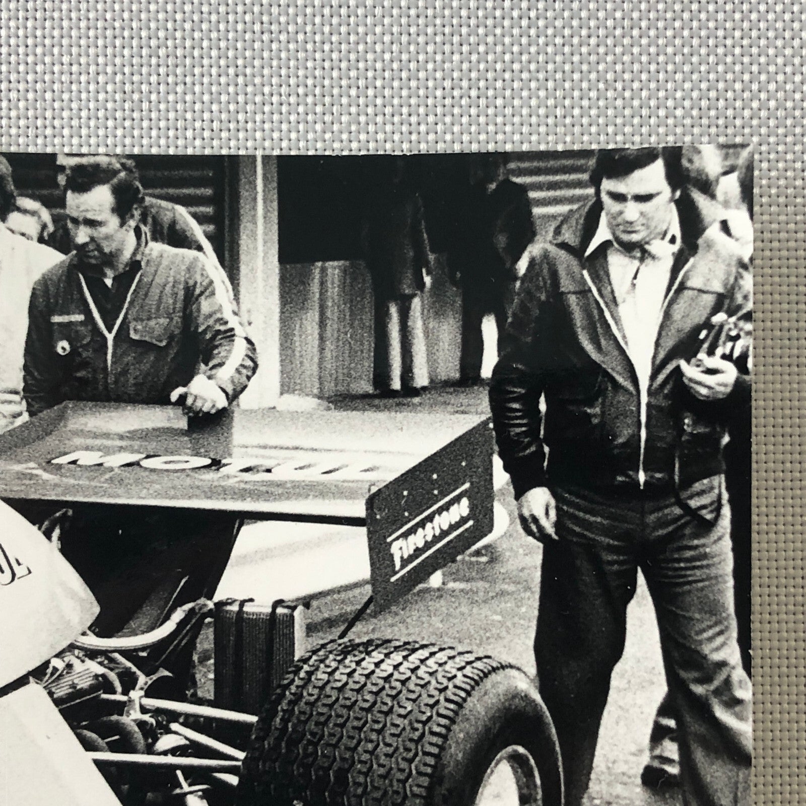 Vintage Racing Photo Photograph BRM Race Car