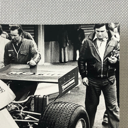 Vintage Racing Photo Photograph BRM Race Car