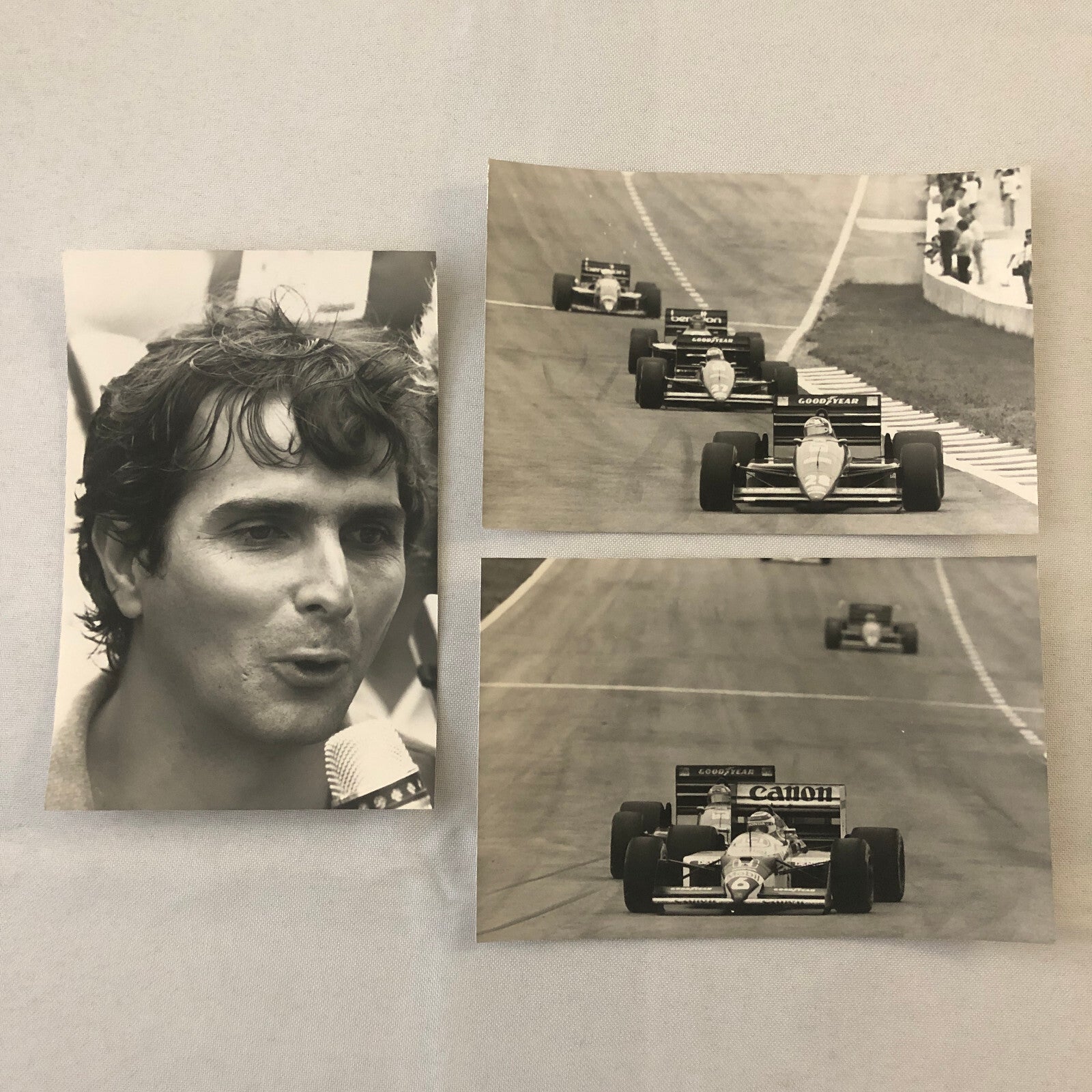 1987 Grand Prix Formula One F1 Racing Photo Lot of 15 Brazil Spain Spanish