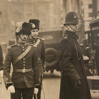 Press Photo Photograph Prince of Wales London Guards 1933 Keystone Photo