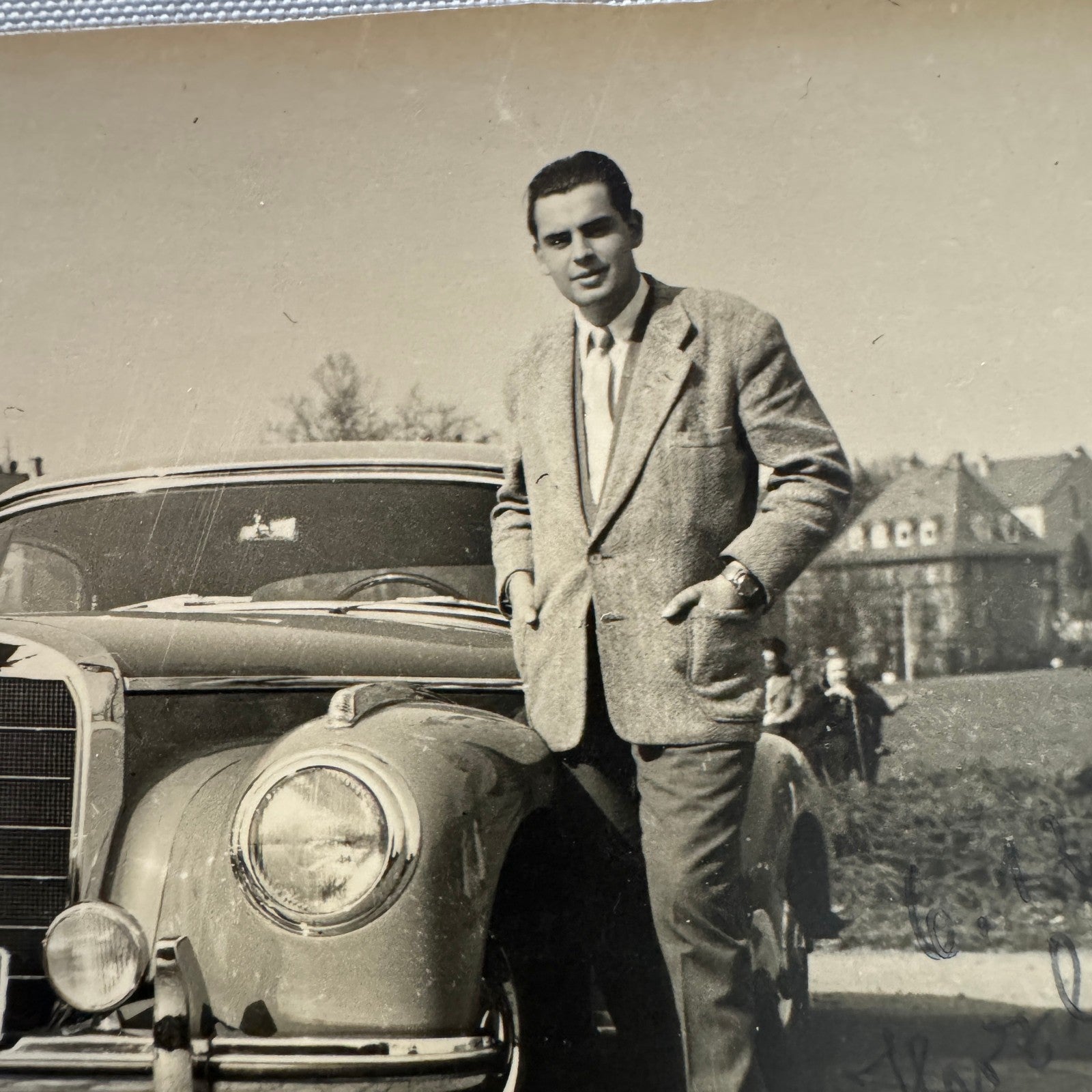 Vintage Mercedes Benz Car Automobile Photo Photograph Print