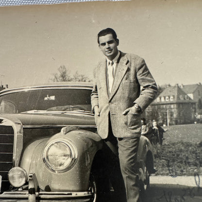 Vintage Mercedes Benz Car Automobile Photo Photograph Print