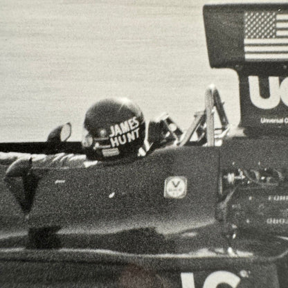 James Hunt Racing Photo UOP Car Vintage Motorsport Photograph Print