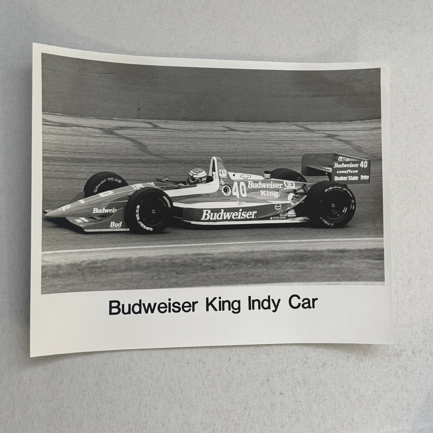 1993 Budweiser King Indy Car Racing Press Kit Roberto Guerrero