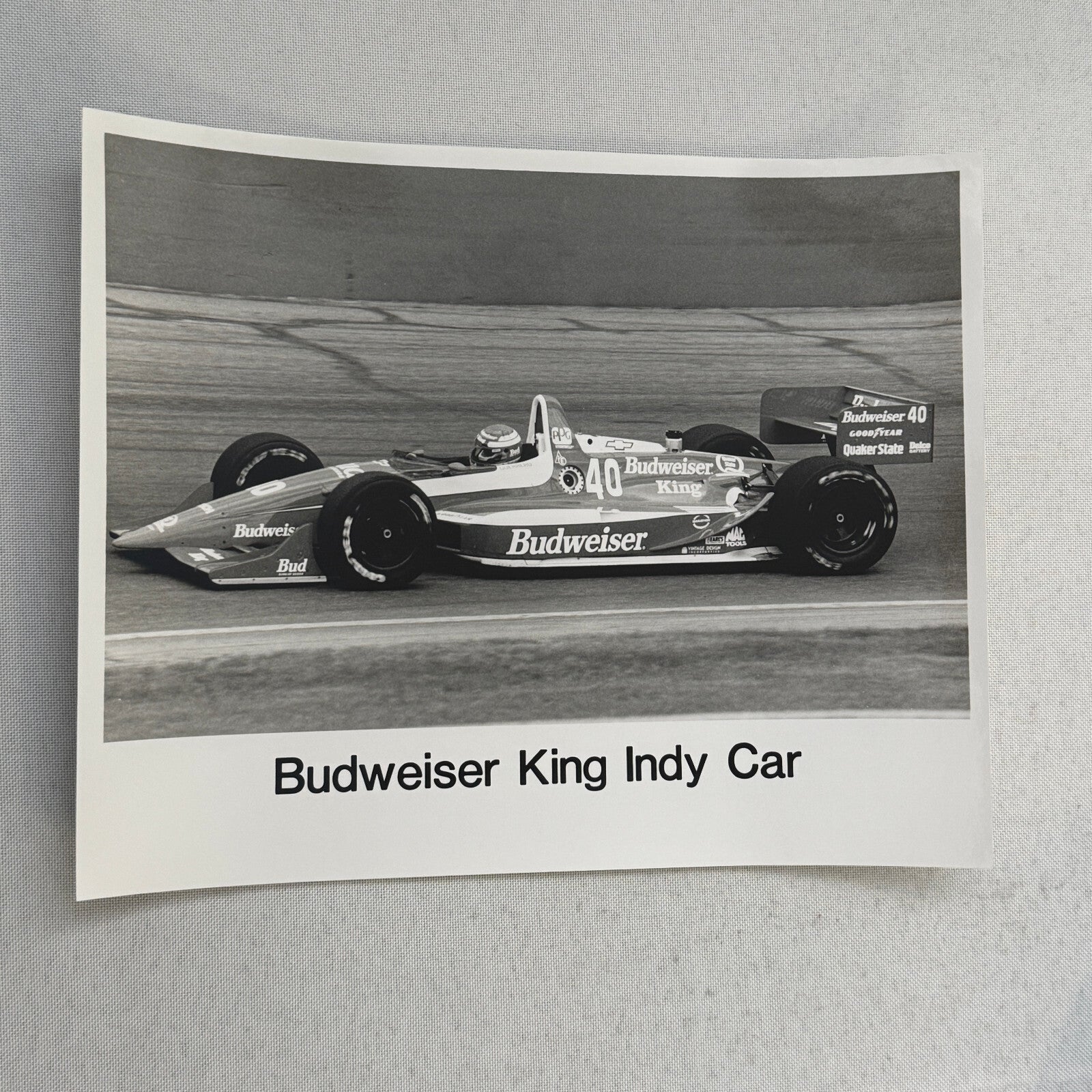 1993 Budweiser King Indy Car Racing Press Kit Roberto Guerrero