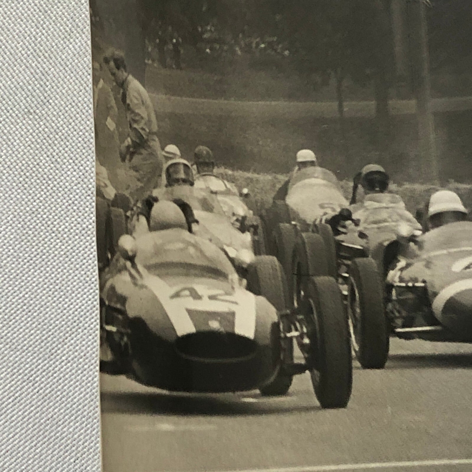 Vintage Solitude Grand Prix Racing Photo Photograph 1961 Formula Junior