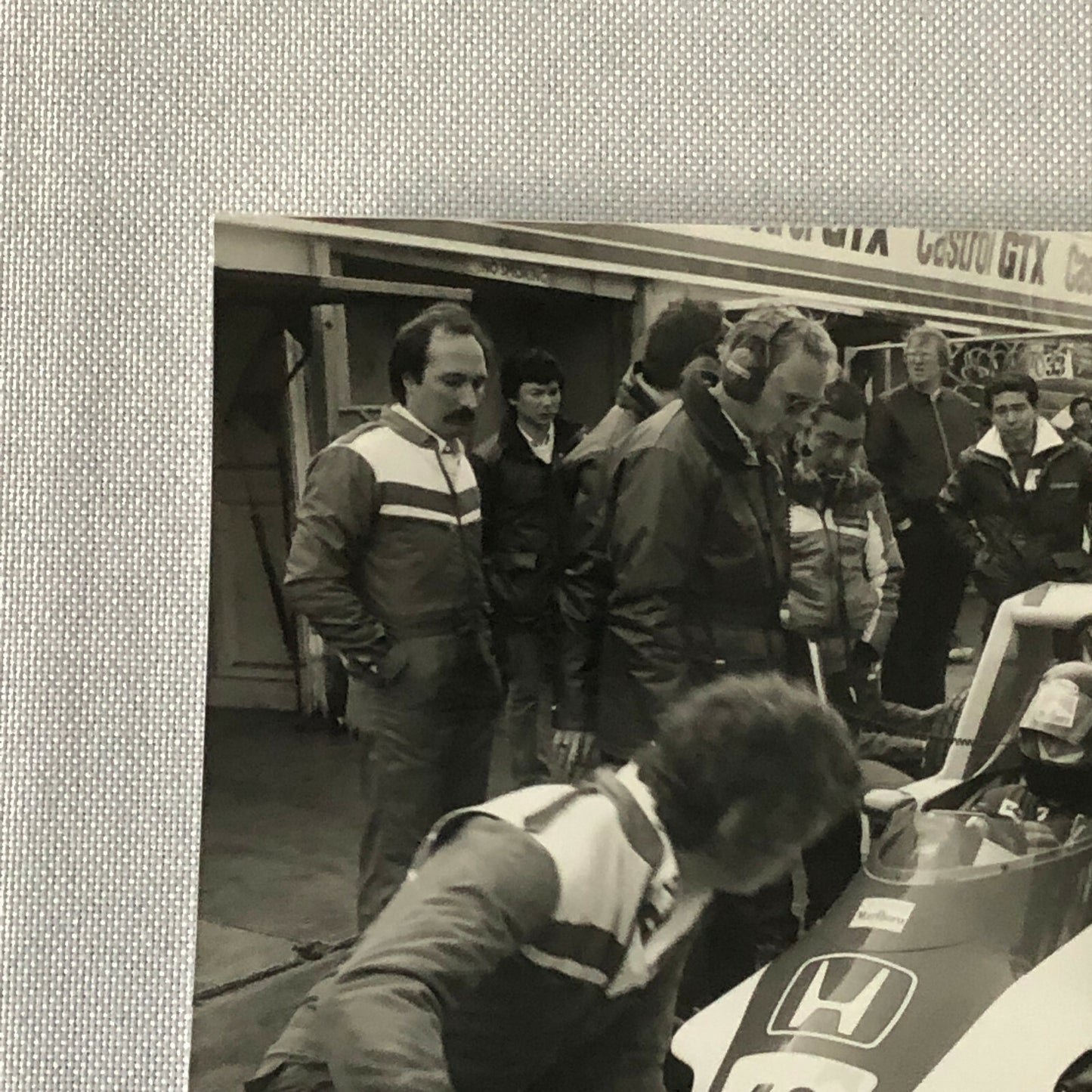 1983 Brands Hatch Honda Racing Car Photograph Print DPPI Press Photo